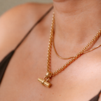 Bimini T-Bar Pendant Large Royal Belcher Chain