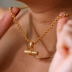 Bimini T-Bar Pendant Large Royal Belcher Chain