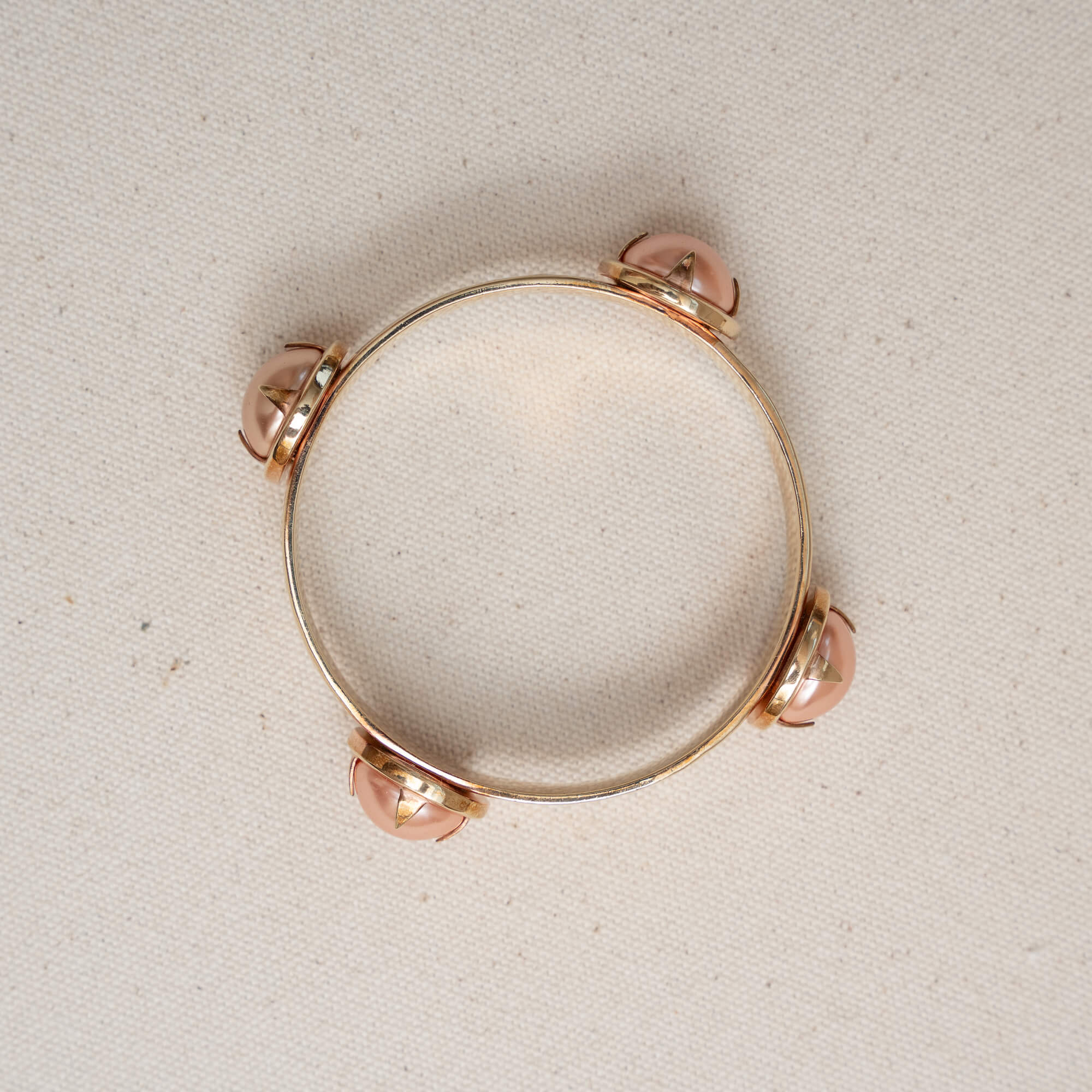 Oyster Pearl Bangle