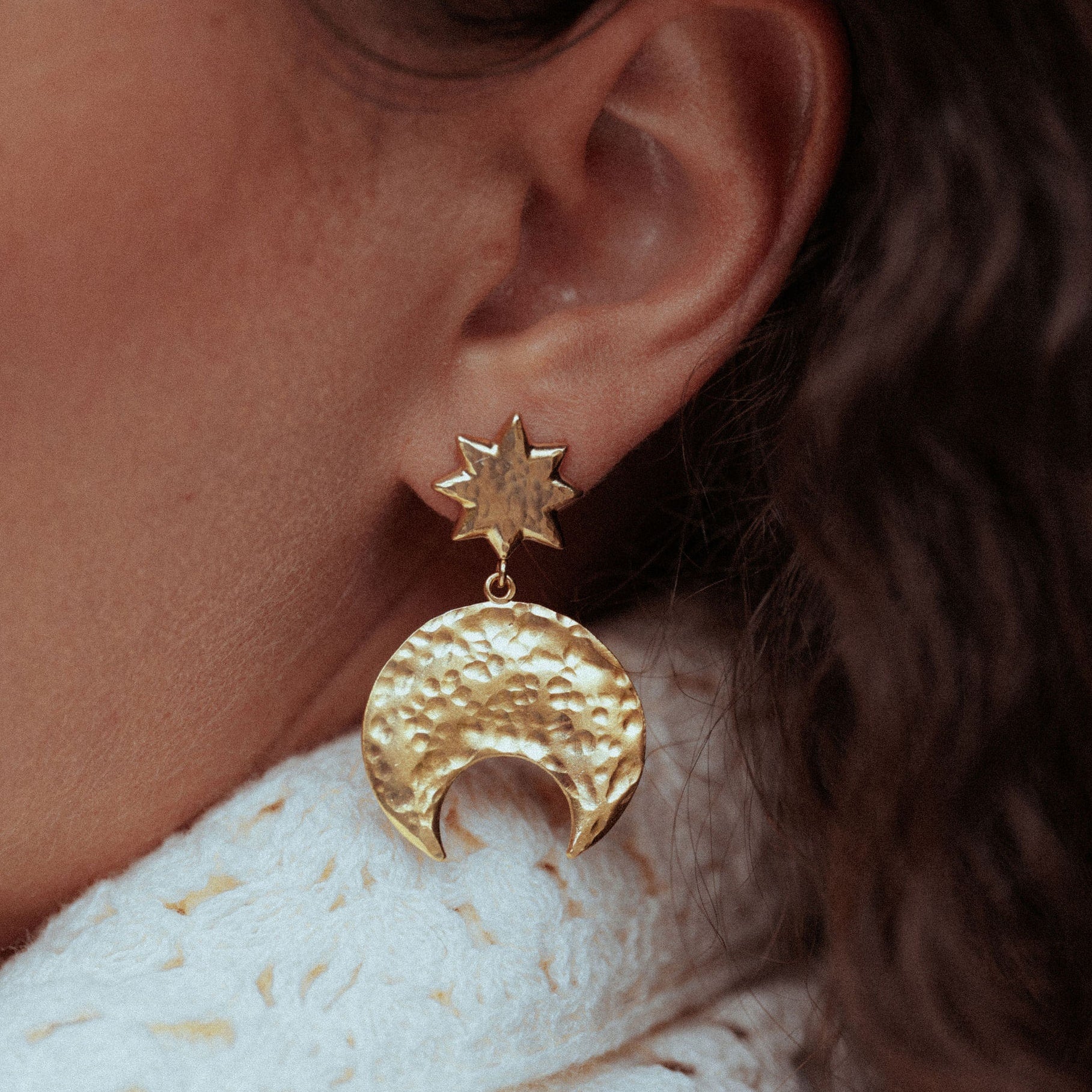 Moon Landing Earrings