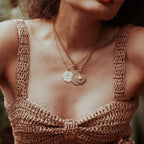 Shade Talisman Pendant On Trace Chain