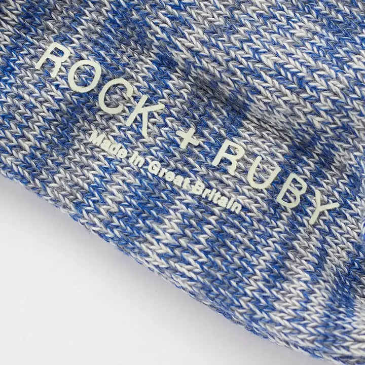 Denim Blue Matilda Cotton Socks