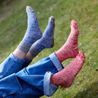 Denim Blue Matilda Cotton Socks