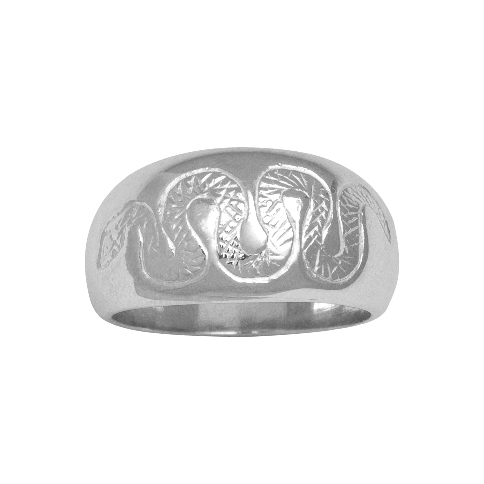 Eternal Sea Serpent Ring | Sterling Silver