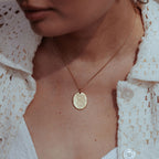 Eternal Sea Serpent Talisman on Trace chain