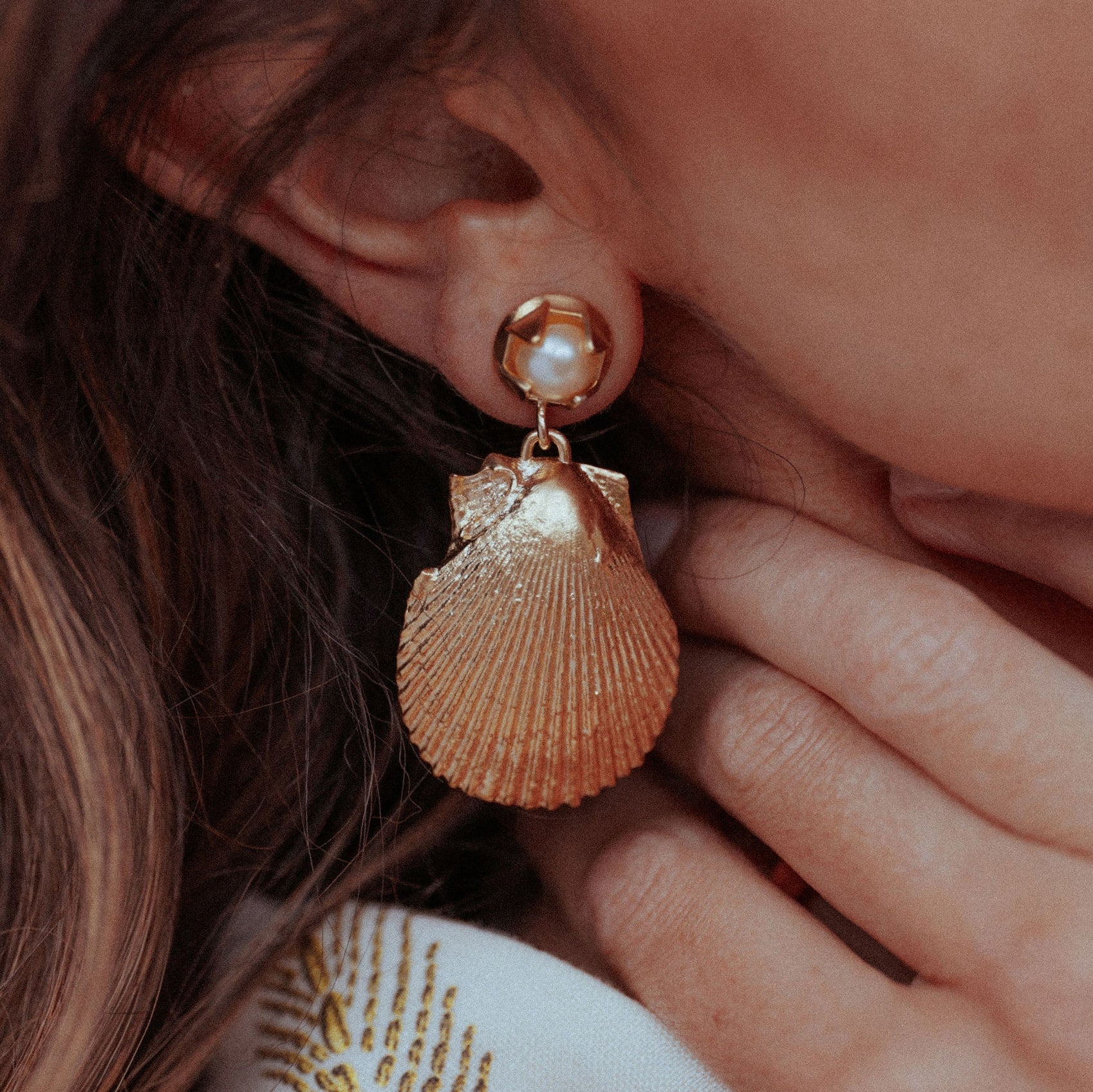 Selkie Shell Earrings