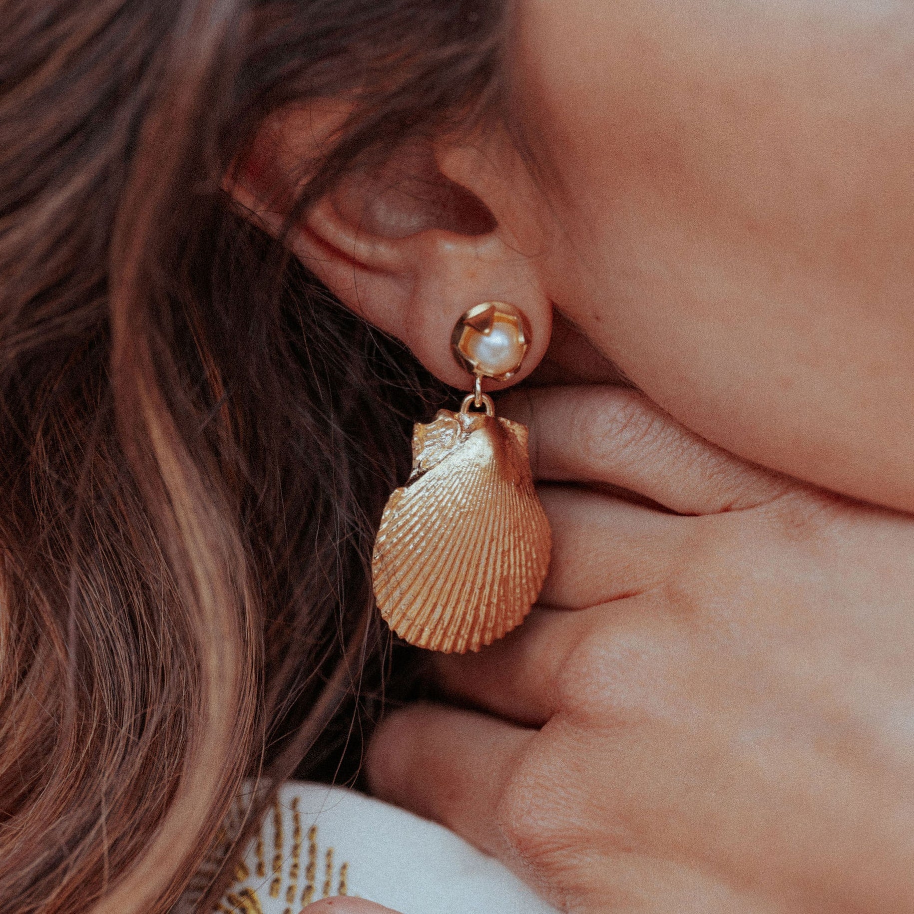 Selkie Shell Earrings