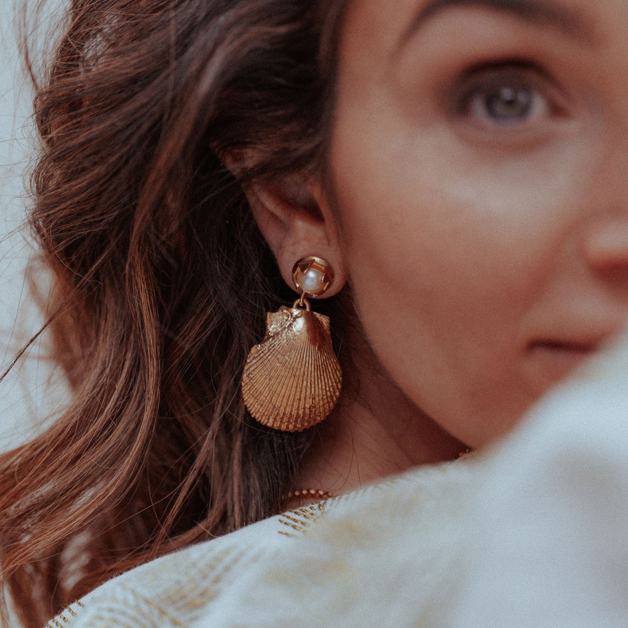 Selkie Shell Earrings