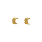Wide Beaded Neptune Cuff Earring