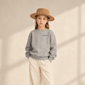 Small But Mighty Kids Jumper | Heather Grey