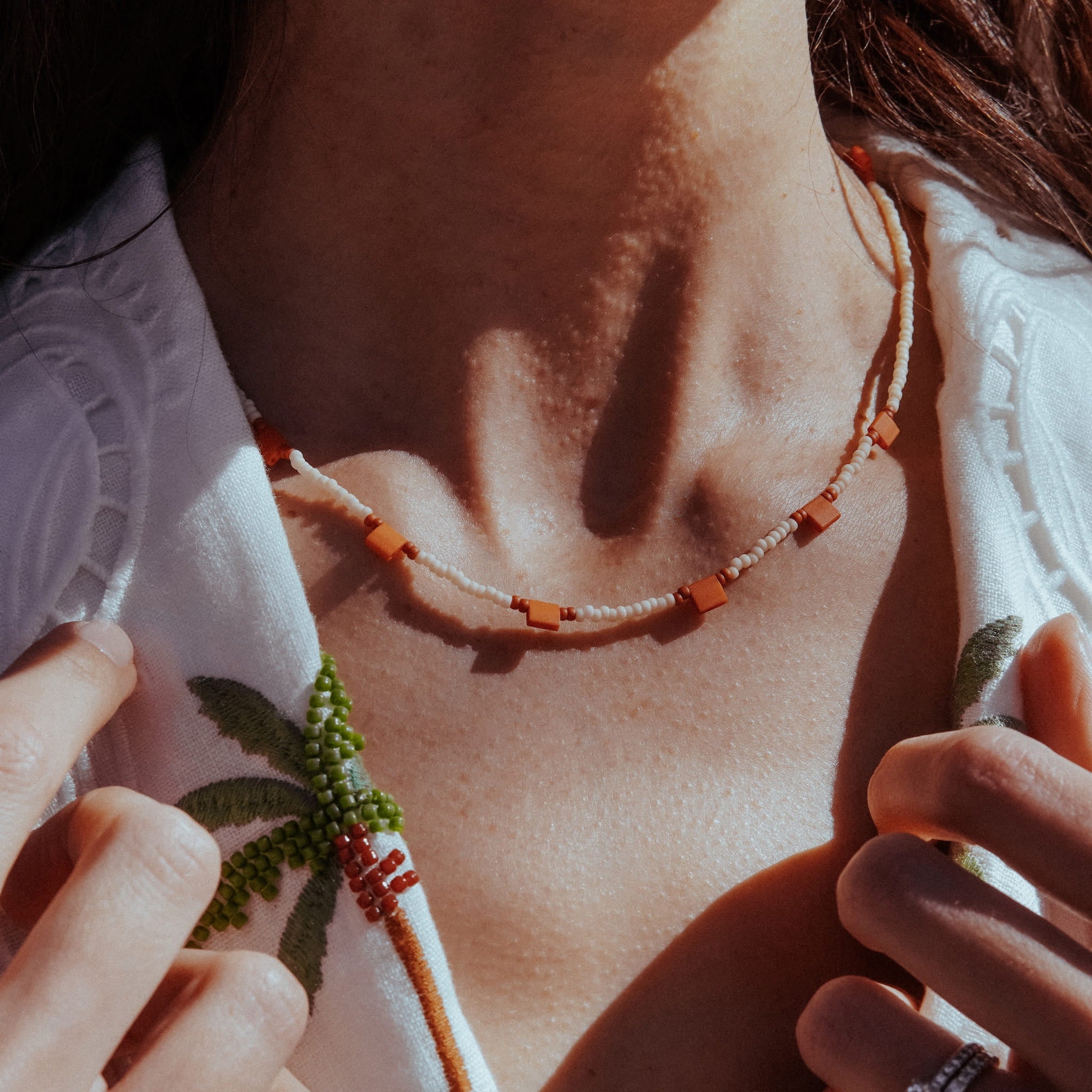 Handmade Japanese Miyuki Bead Necklace |  4