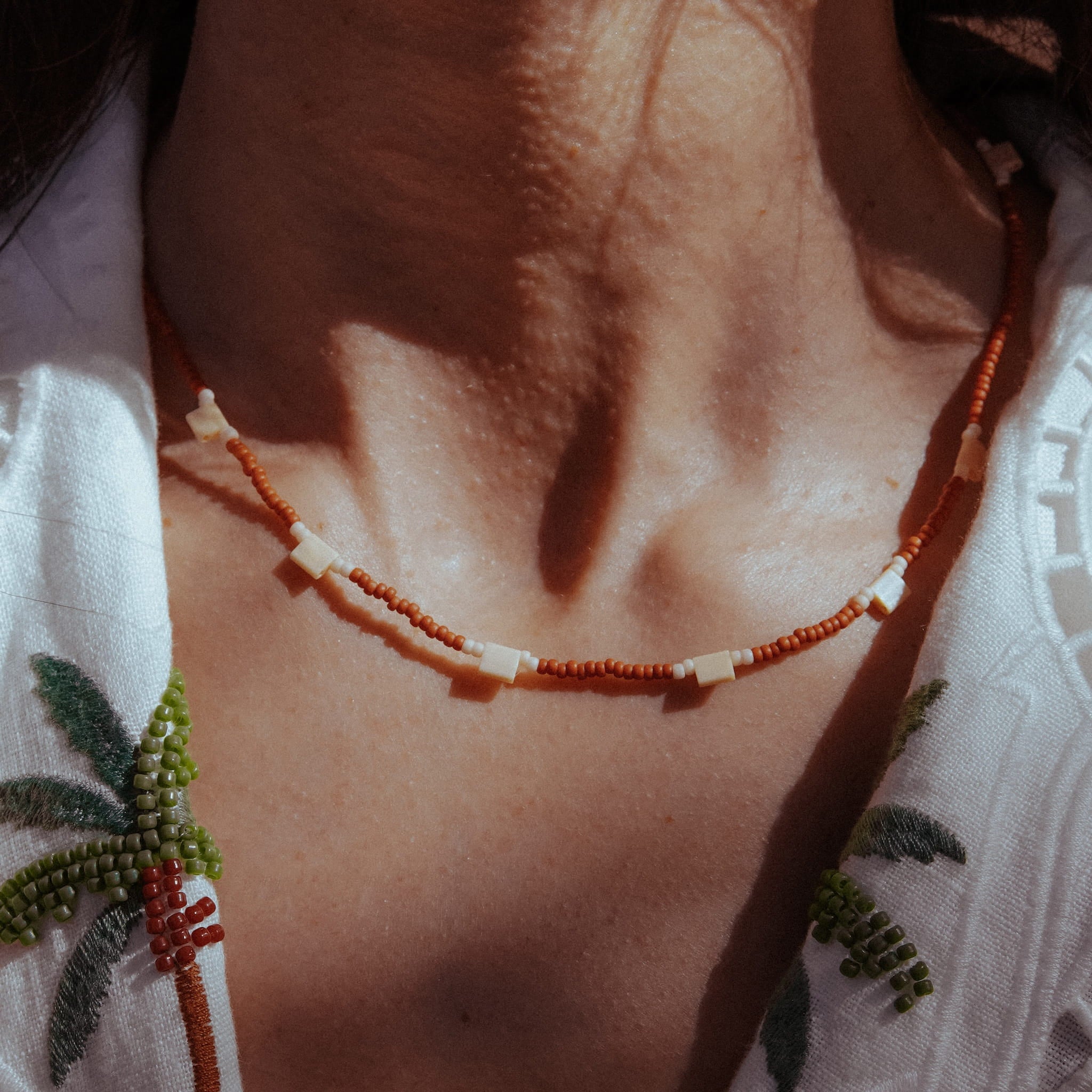Handmade Japanese Miyuki Bead Necklace |  2