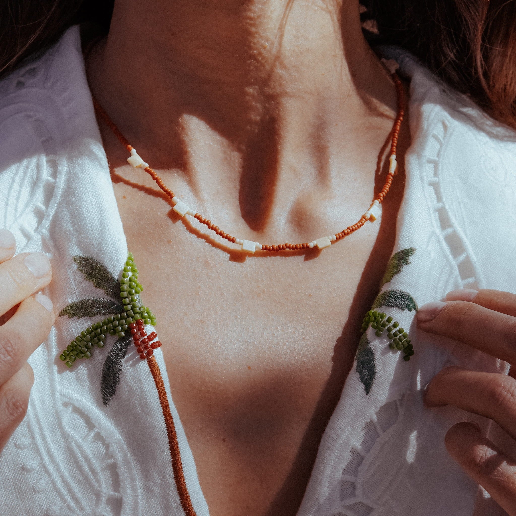 Handmade Japanese Miyuki Bead Necklace |  2