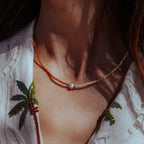 Handmade Japanese Miyuki Bead Necklace |  1