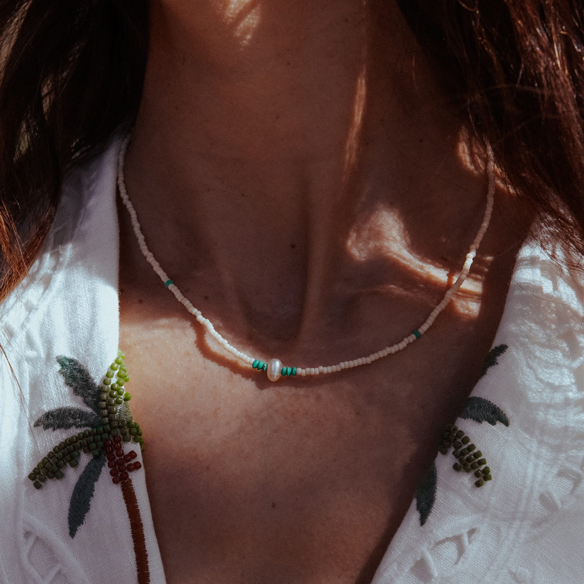 Handmade Japanese Miyuki Bead Necklace |  16