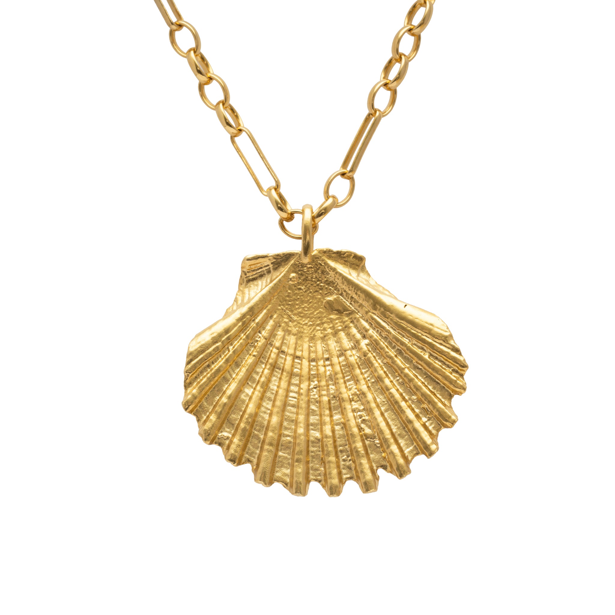 Koa Shell Pendant Margo Chain