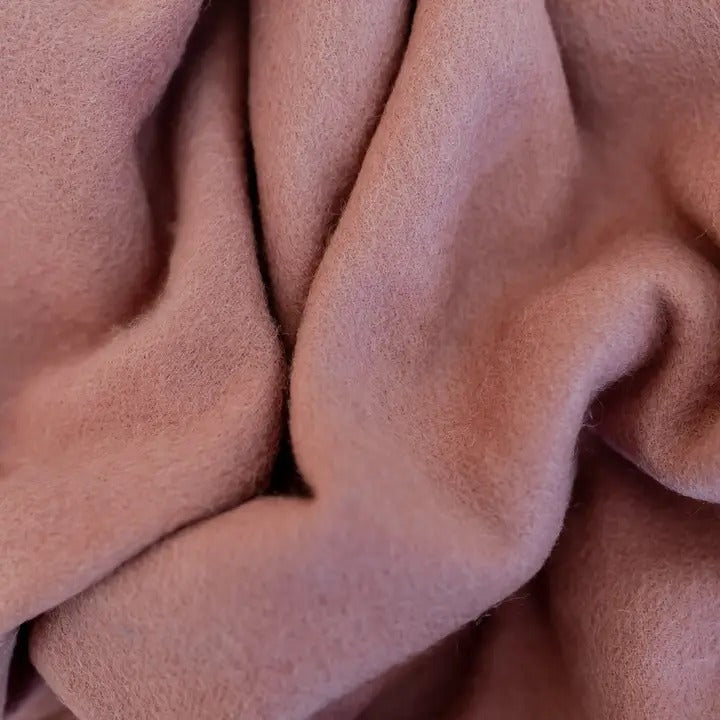 Lambswool Scarf in Blush