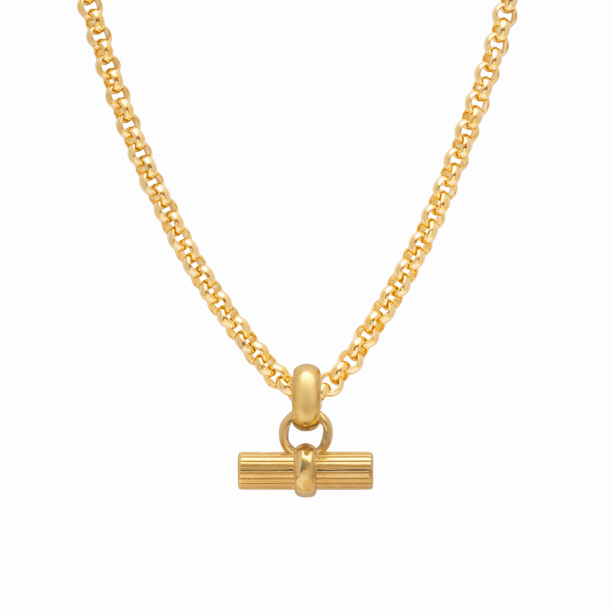 Bimini T-Bar Pendant Large Royal Belcher Chain