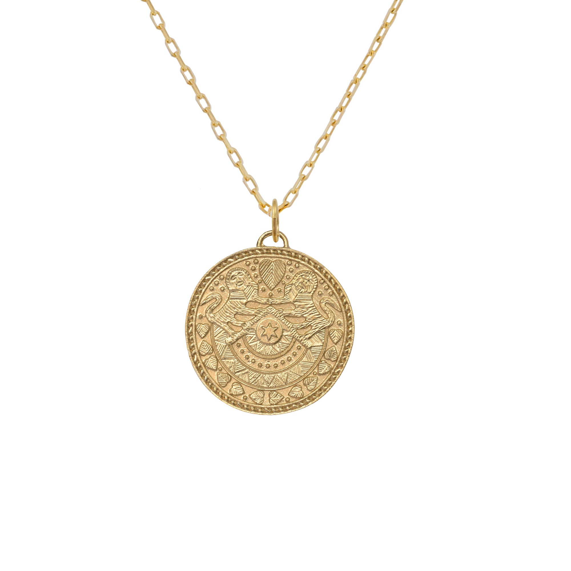 Lion Heart Talisman Trace Chain