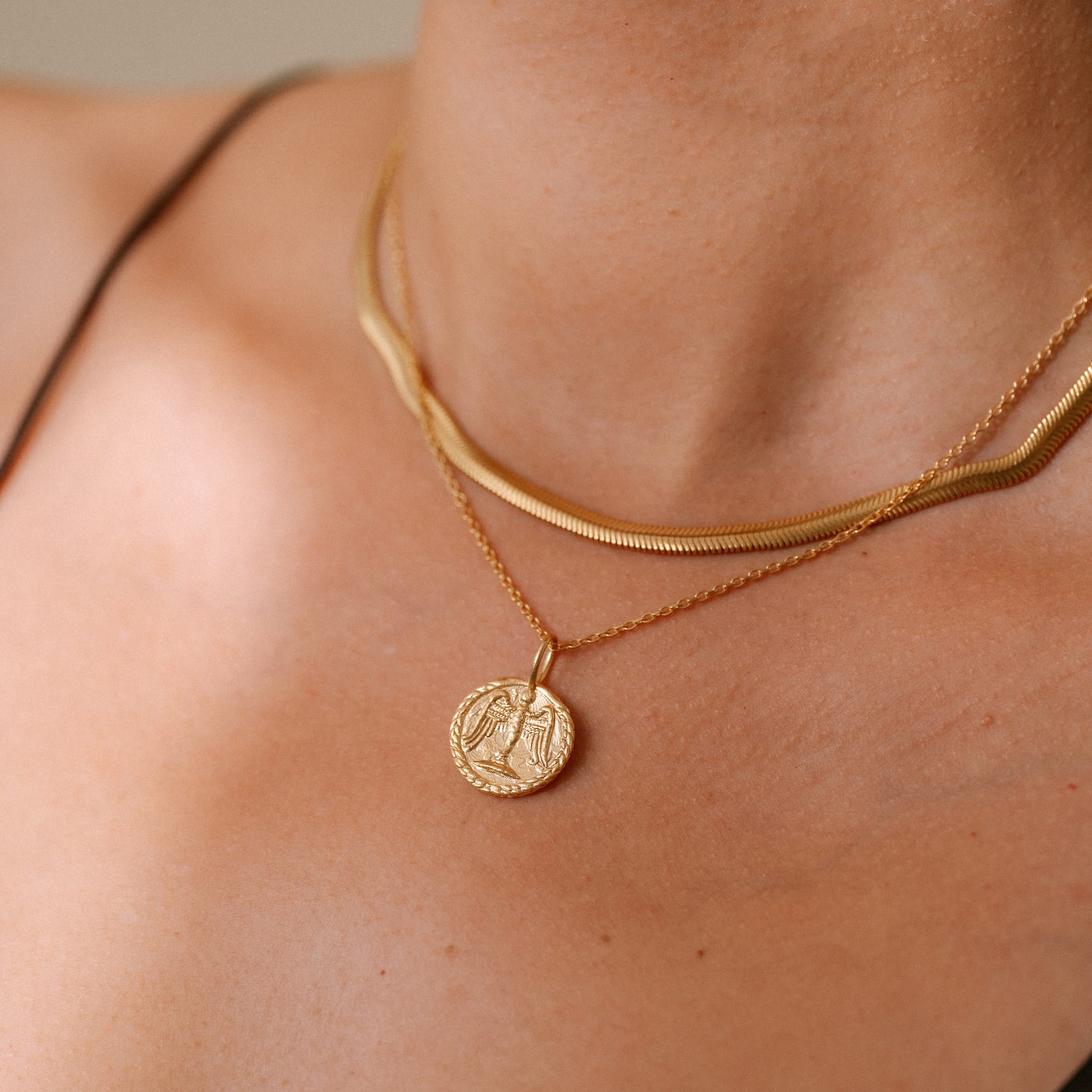 Lucia Angel Talisman Pendant