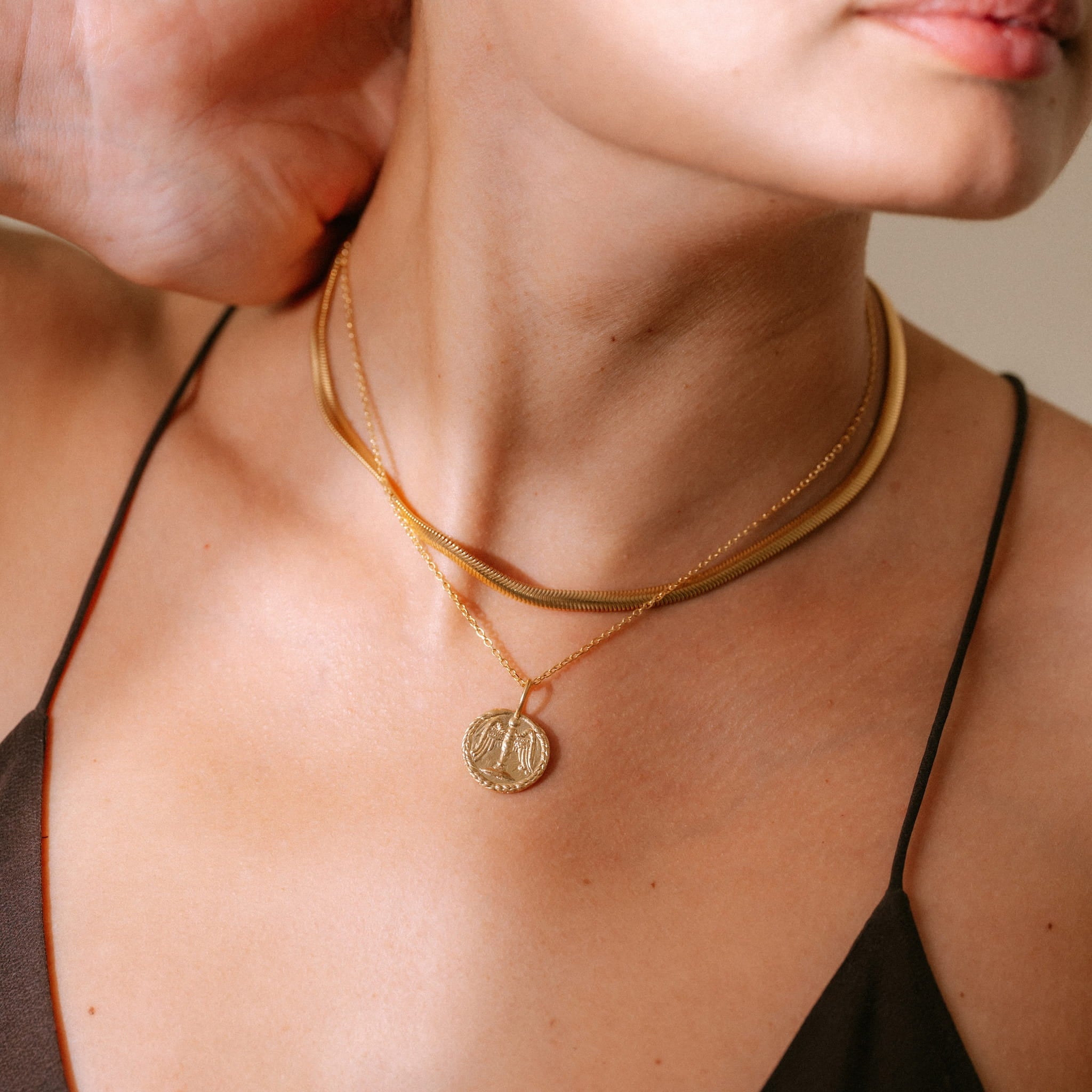 Lucia Angel Talisman Pendant