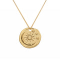 Moon Ray Talisman On Trace Chain