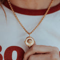 Ondine Shell Talisman Pendant On Royal Belcher Chain