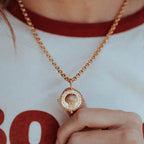 Ondine Shell Talisman Pendant On Royal Belcher Chain