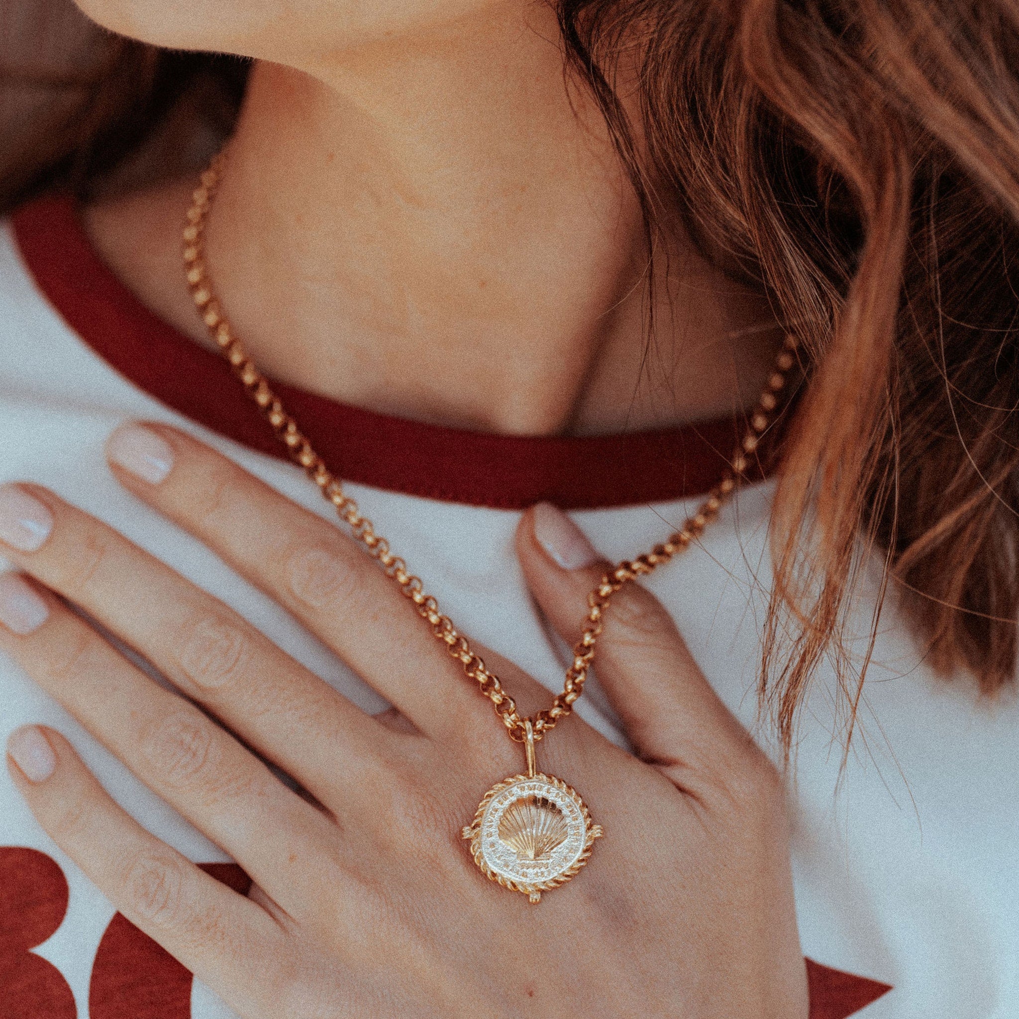 Ondine Talisman Pendant On Royal Belcher Chain