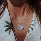Mermaid Talisman On Trace Chain | Sterling Silver