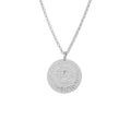 Lion Sun Pendant & Baby Belcher Chain | Sterling Silver