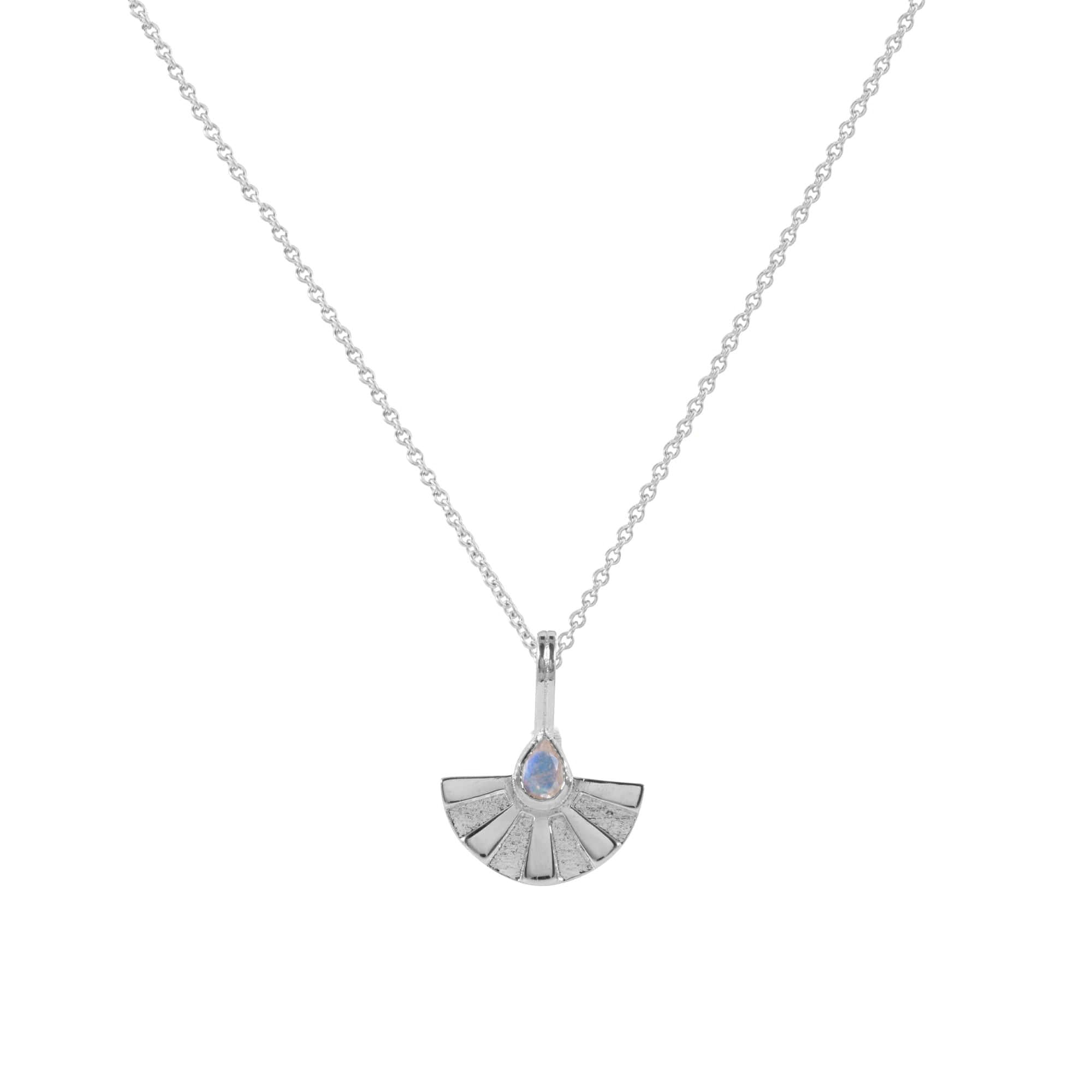 Sunrise Pendant Moonstone | Sterling Silver