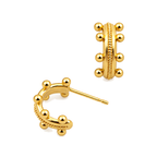 Mini Beaded Neptune Cuff Earrings