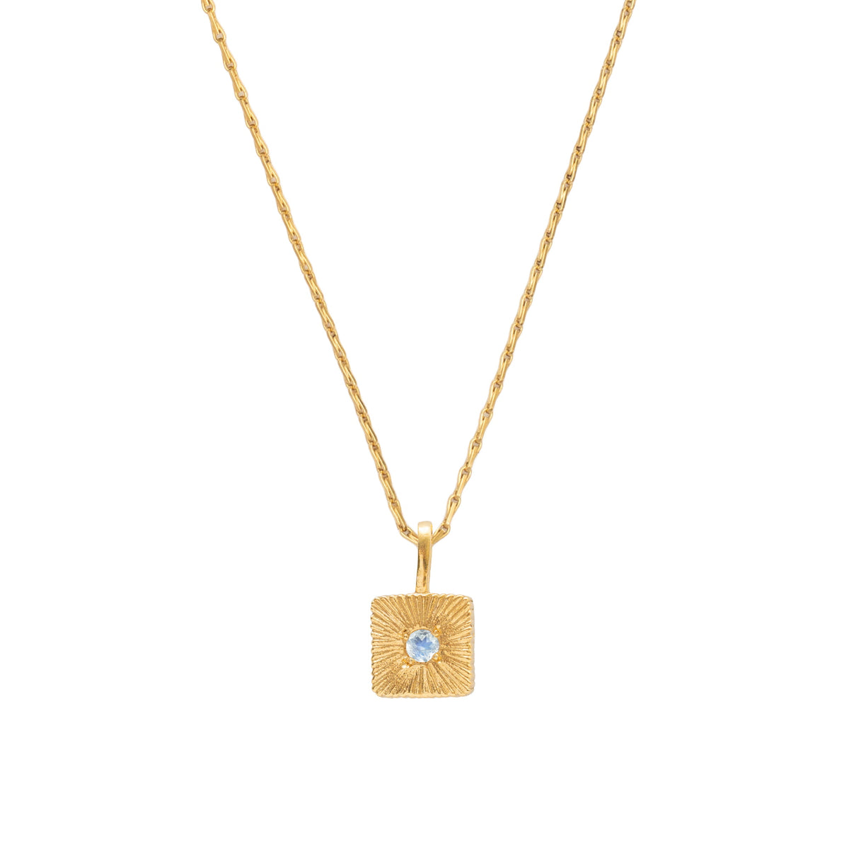 Sunbeam Moonstone Pendant