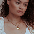 Ulla Shell Pendant On Royal Belcher Chain