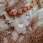 Moon Ray Talisman On Trace Chain