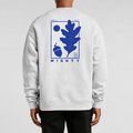 Small But Mighty Adults Jumper | White Grey