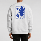 Small But Mighty Adults Jumper | White Grey