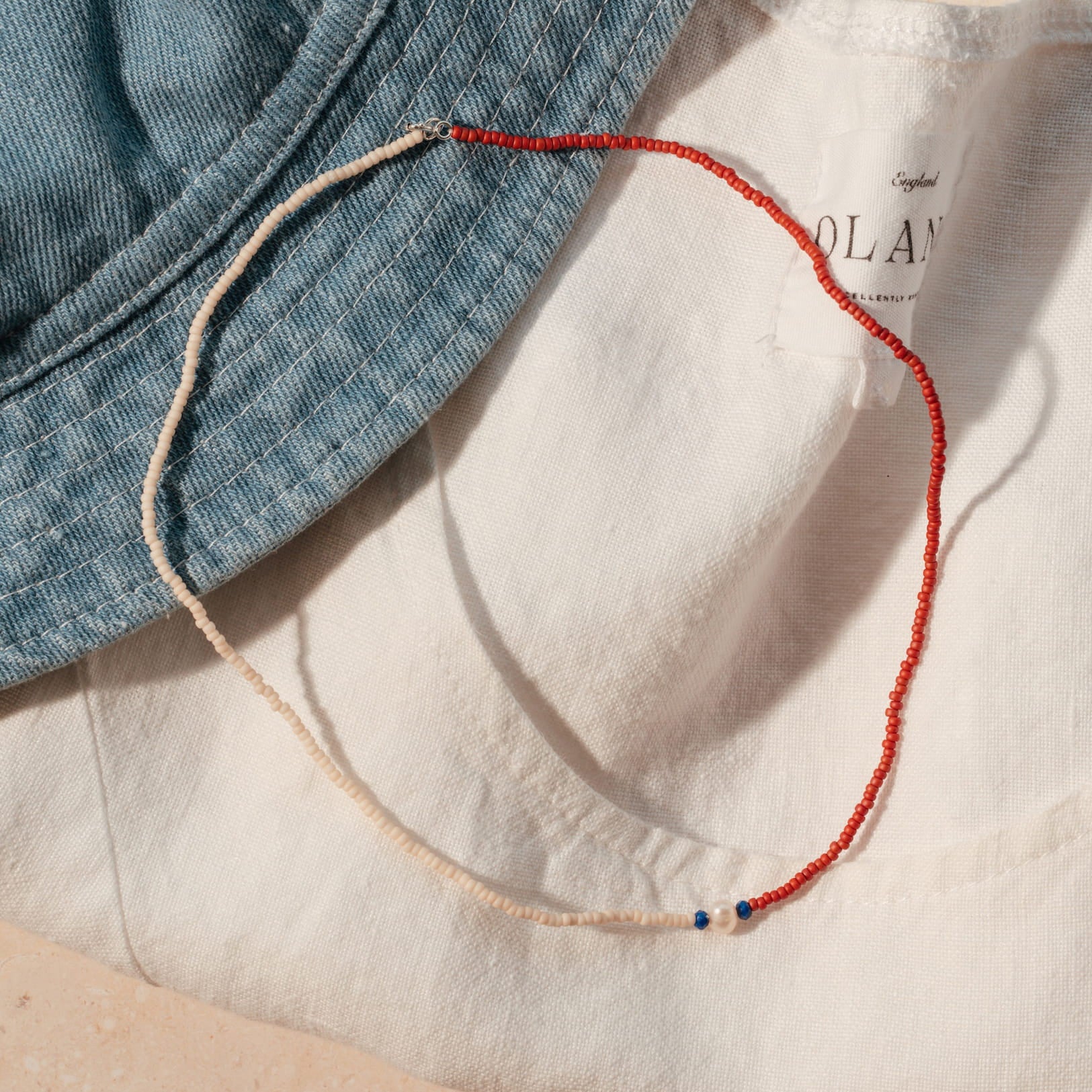 Handmade Japanese Miyuki Bead Necklace |  1