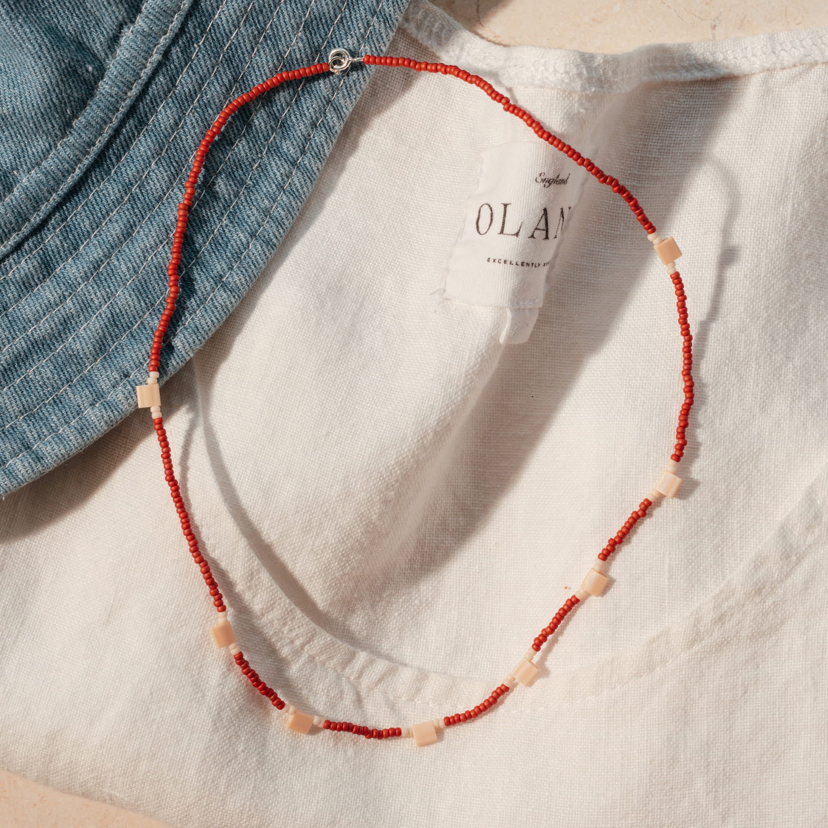 Handmade Japanese Miyuki Bead Necklace |  2