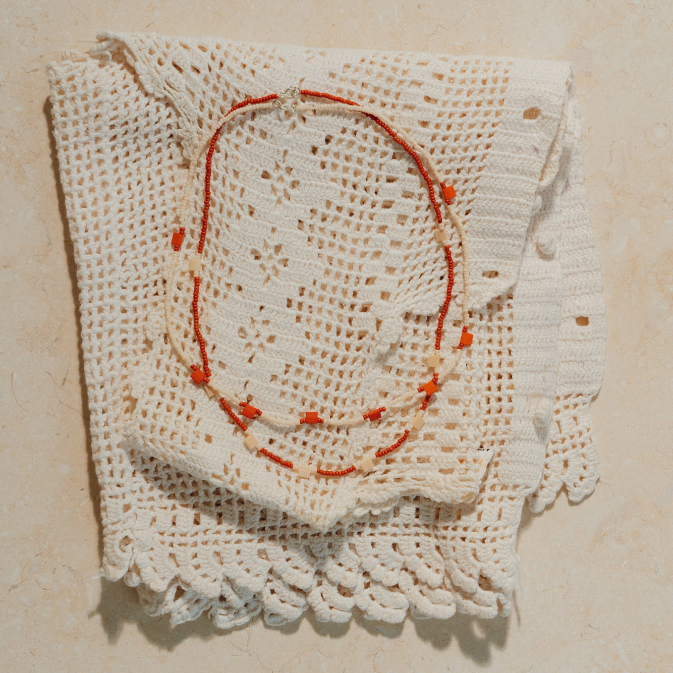 Handmade Japanese Miyuki Bead Necklace |  2