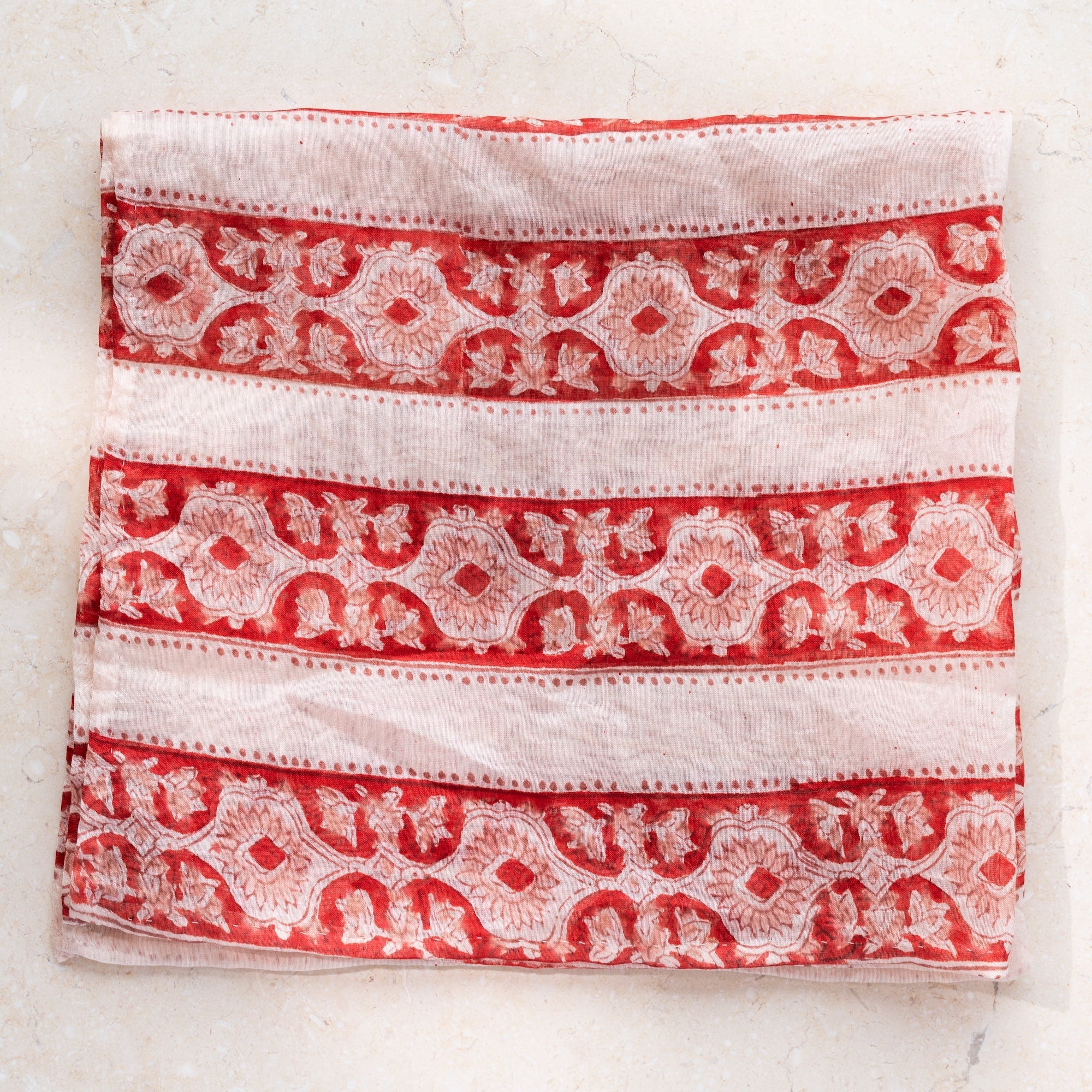 Block Print Neckerchief | Sunflower Rouge