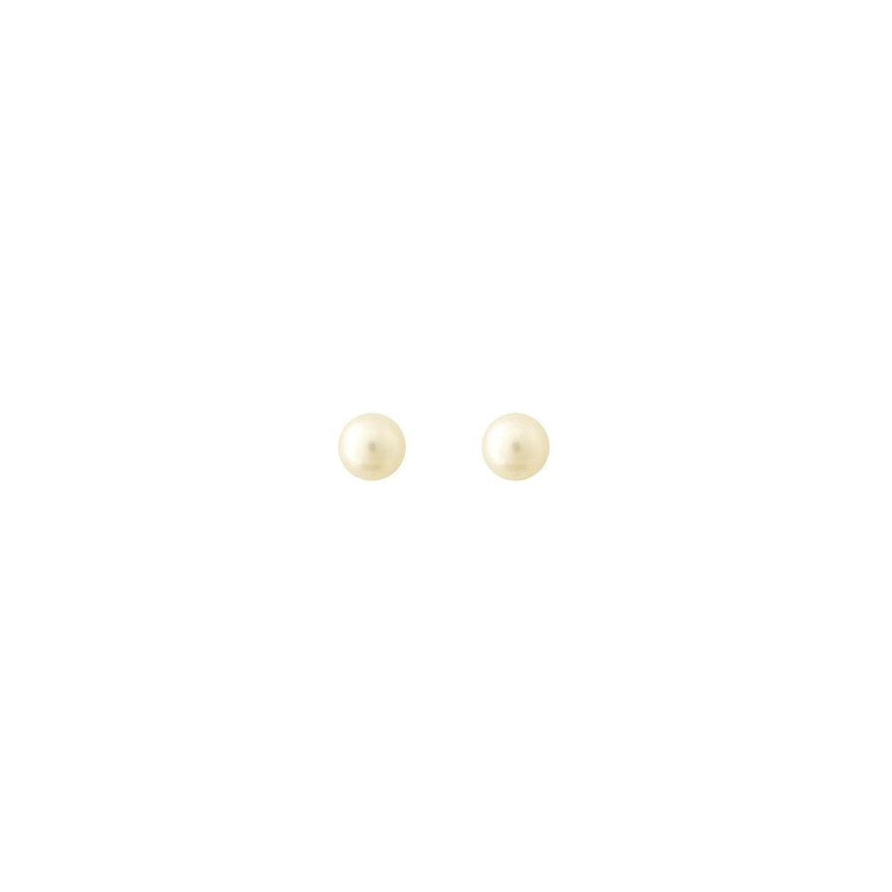 Ivory Freshwater Pearls Solid Gold