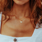 Leanna Necklace Moonstone | Sterling Silver