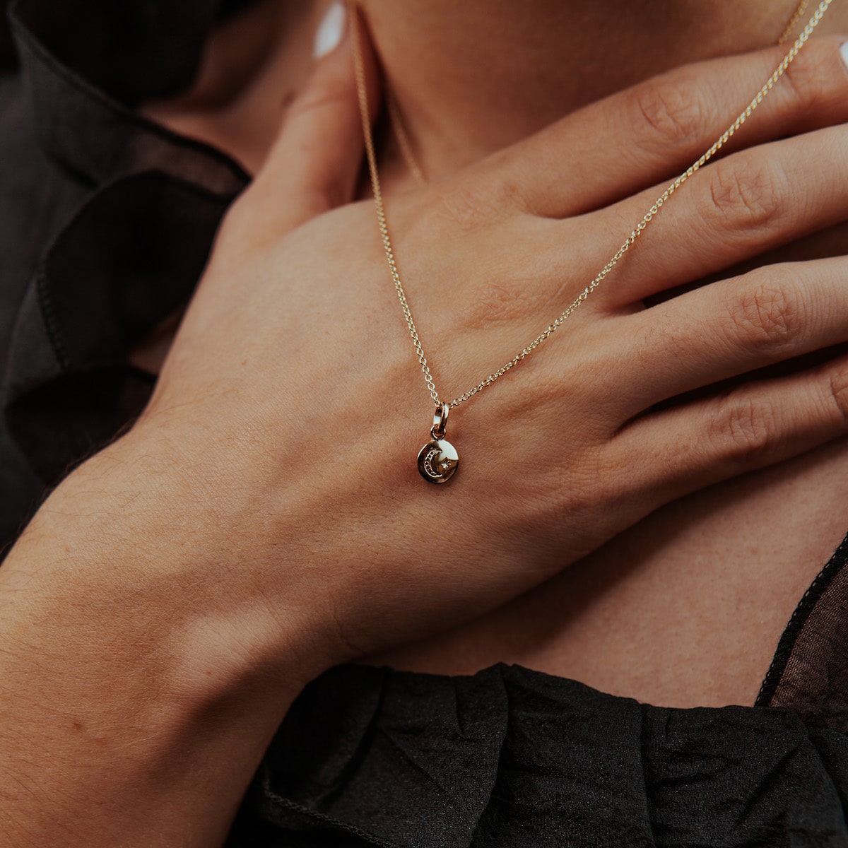Midnight Moon Pendant