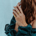 Diamond Palm Ring