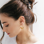 Dawn Stud Earrings Crystal