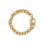 Aida Chunky Chain Bracelet Oversized T Bar