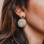Lion Sun Earrings
