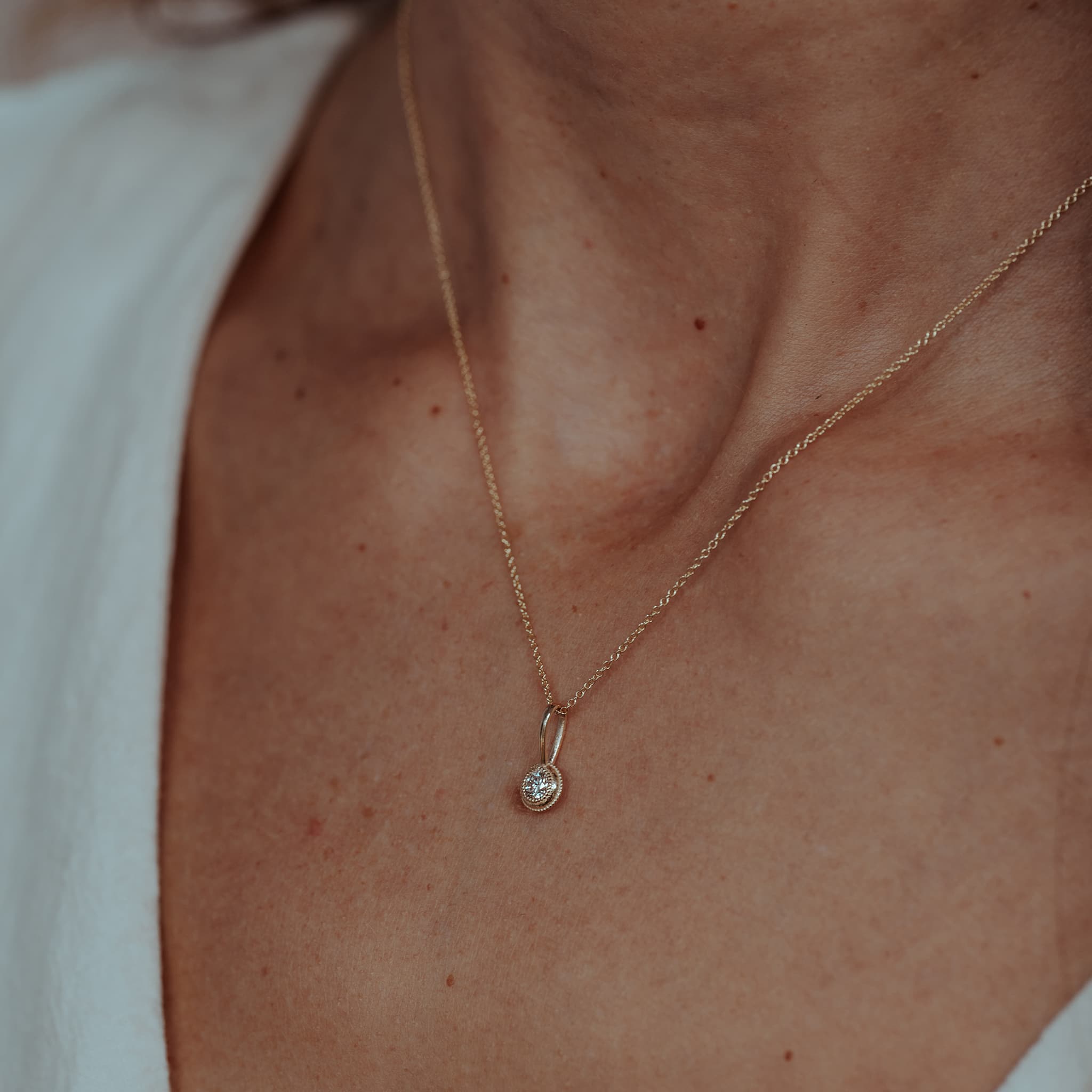 Mini Sita Necklace 9ct Solid Gold